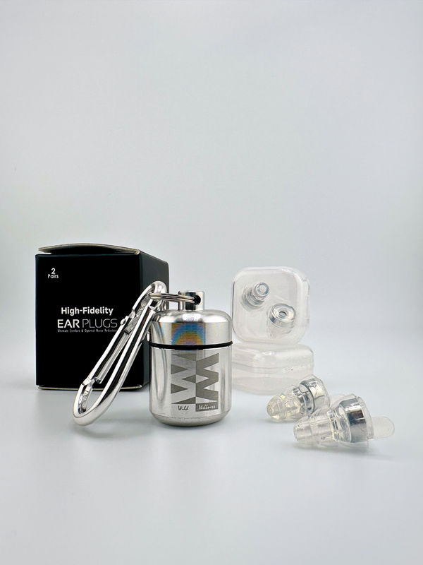 High Fidelity Earplugs Silver