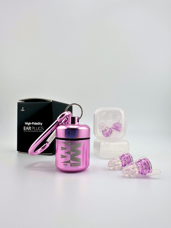 High Fidelity Earplugs Purple