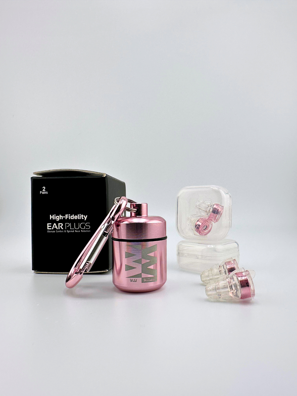 High Fidelity Earplugs Pink