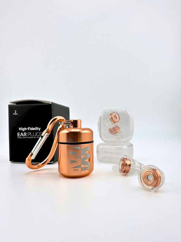 High Fidelity Earplugs Rose Gold