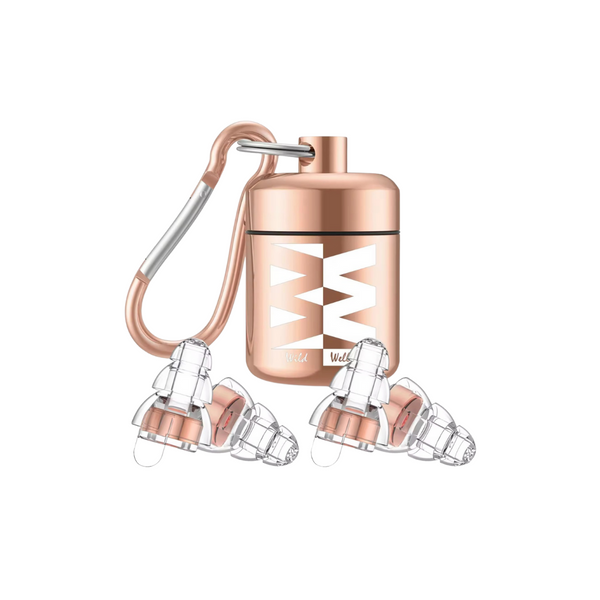 High Fidelity Earplugs Rose Gold