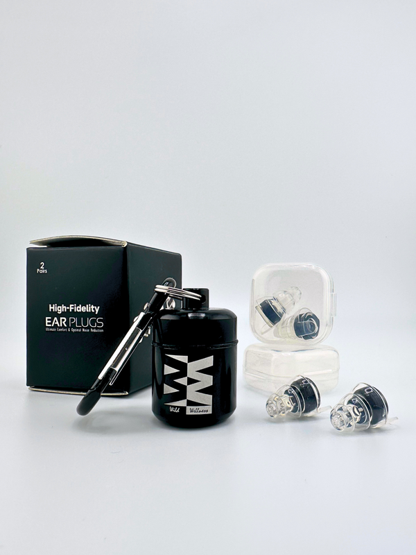 High Fidelity Earplugs Black