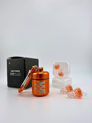 High Fidelity Earplugs Orange