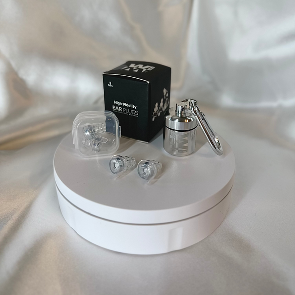 High Fidelity Earplugs Silver