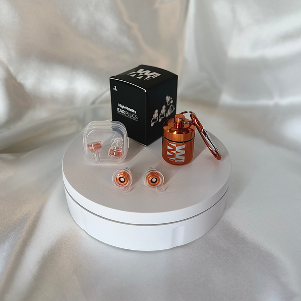 High Fidelity Earplugs Orange