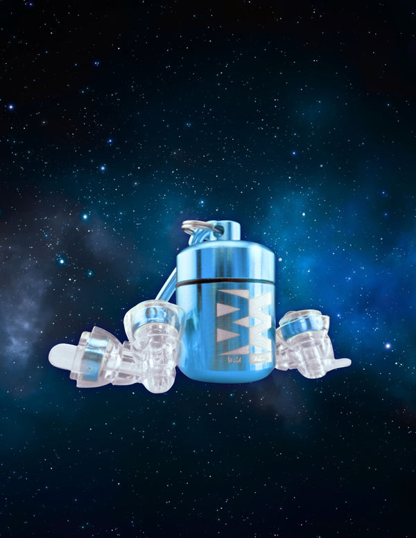 High Fidelity Earplugs Blue