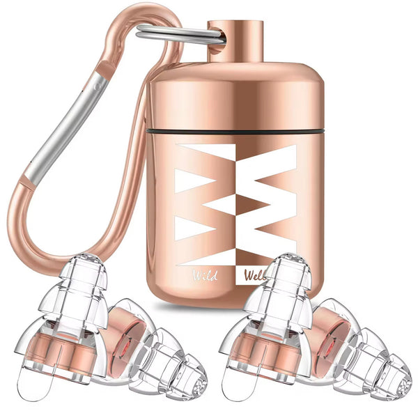High Fidelity Earplugs Rose Gold