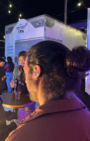 High Fidelity Earplugs Blue