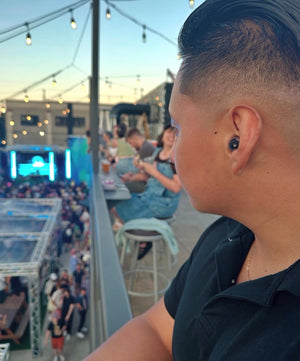 High Fidelity Earplugs Black